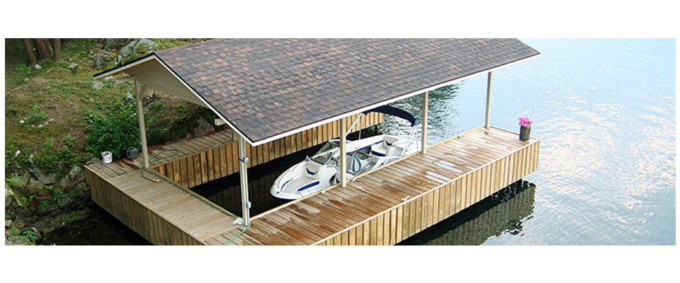 A boat house