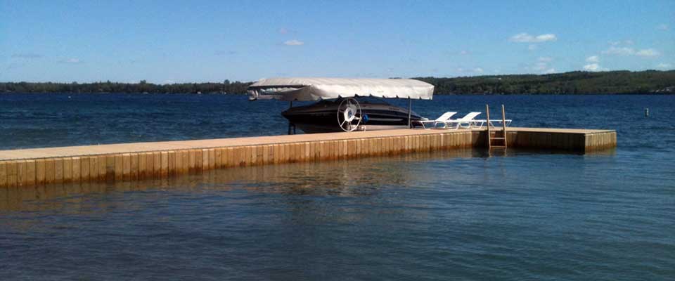 Docks of all shapes and sizes